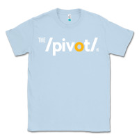 Dusty Blue The Pivot Podcast Classic Tee - ArtChic