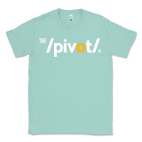 Seafoam The Pivot Podcast Classic Tee - ArtChic