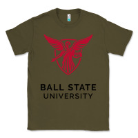 Army Green ball.state.university.merch Classic Tee - ArtChic