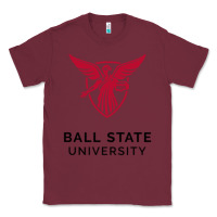 Burgundy ball.state.university.merch Classic Tee - ArtChic