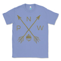 Colony Blue pacific northwest mountain  cool pnw pacific northwest t shirt Classic Tee - ArtChic