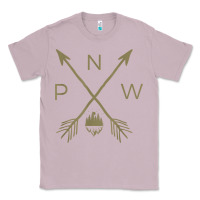 Lilac pacific northwest mountain  cool pnw pacific northwest t shirt Classic Tee - ArtChic