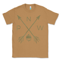 Toasted Coconut pacific northwest mountain  cool pnw pacific northwest t shirt Classic Tee - ArtChic