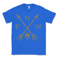 True Royal pacific northwest mountain  cool pnw pacific northwest t shirt Classic Tee - ArtChic