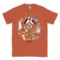 Copper Puffin Rock gift for fans puffin rock characters Classic Tee - ArtChic