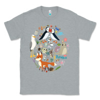 Heather Grey Puffin Rock gift for fans puffin rock characters Classic Tee - ArtChic