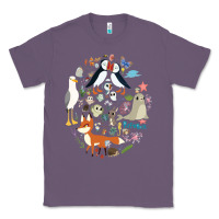 Lavender Puffin Rock gift for fans puffin rock characters Classic Tee - ArtChic