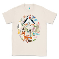 Natural Puffin Rock gift for fans puffin rock characters Classic Tee - ArtChic