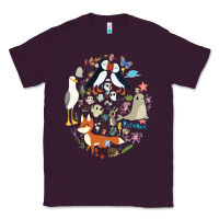 Plum Puffin Rock gift for fans puffin rock characters Classic Tee - ArtChic