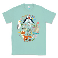 Seafoam Puffin Rock gift for fans puffin rock characters Classic Tee - ArtChic