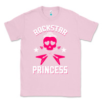 Bubblegum Pink rockstar Classic Tee - ArtChic