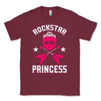 Burgundy rockstar Classic Tee - ArtChic