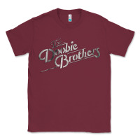 Burgundy The Doobie Brothers Classic Tee - ArtChic