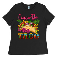 Black cinco de taco Ladies Tee - Artiststas