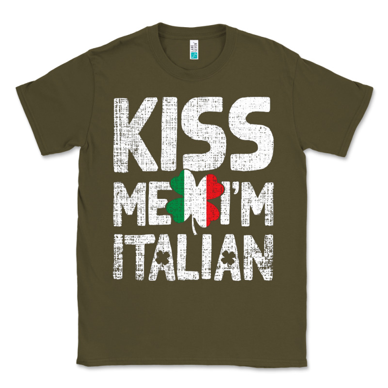 Kiss Me I'm Italian Classic Tee by ArtChic | Teevron