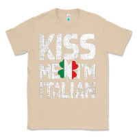 Mushroom Kiss Me I'm Italian Classic Tee - ArtChic