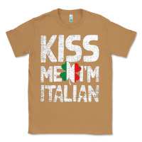 Toasted Coconut Kiss Me I'm Italian Classic Tee - ArtChic
