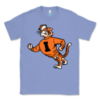 Colony Blue Vintage Walking Angry Tiger Idaho State Classic Tee - ArtChic
