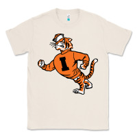 Natural Vintage Walking Angry Tiger Idaho State Classic Tee - ArtChic