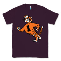 Plum Vintage Walking Angry Tiger Idaho State Classic Tee - ArtChic