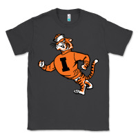 Smoke Vintage Walking Angry Tiger Idaho State Classic Tee - ArtChic