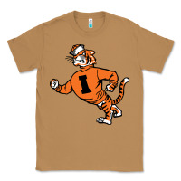 Toasted Coconut Vintage Walking Angry Tiger Idaho State Classic Tee - ArtChic