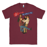 Burgundy the monkees Classic Tee - ArtChic