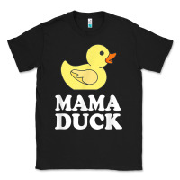 Black mama duck t shirt funny mother bird gift Classic Tee - ArtChic