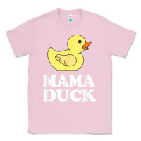 Bubblegum Pink mama duck t shirt funny mother bird gift Classic Tee - ArtChic