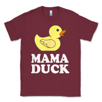 Mama Duck T Shirt Funny Mother Bird Gift Classic Tee | Teevron