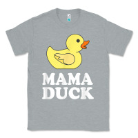 Heather Grey mama duck t shirt funny mother bird gift Classic Tee - ArtChic
