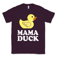 Plum mama duck t shirt funny mother bird gift Classic Tee - ArtChic