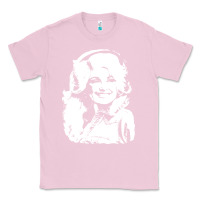 Bubblegum Pink dolly parton distressed photo Classic Tee - ArtChic
