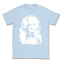 Dusty Blue dolly parton distressed photo Classic Tee - ArtChic