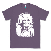 Lavender dolly parton distressed photo Classic Tee - ArtChic