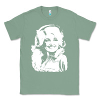 Sage dolly parton distressed photo Classic Tee - ArtChic
