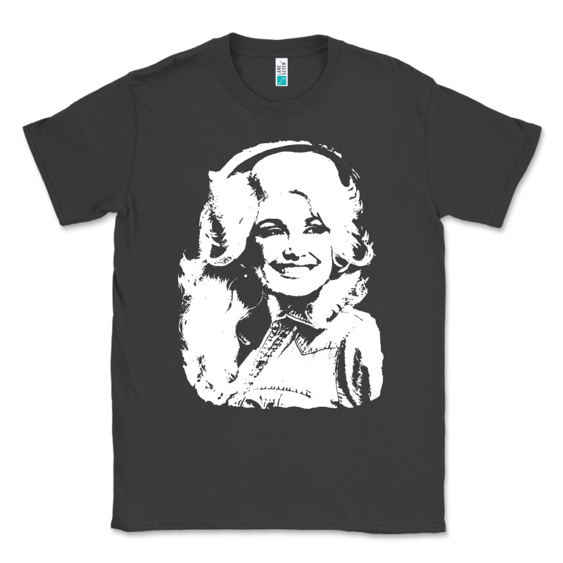 Dolly Parton Distressed Photo Classic Tee by ArtChic | Teevron