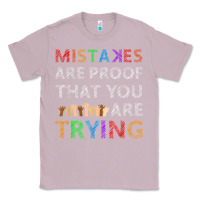 Lilac mistakes are proof that you are trying teacher inspirational t shirt Classic Tee - StudioElite