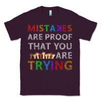 Plum mistakes are proof that you are trying teacher inspirational t shirt Classic Tee - StudioElite