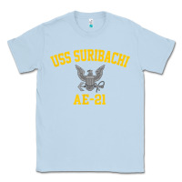 Dusty Blue uss suribachi ae 21 t shirt Classic Tee - StudioElite