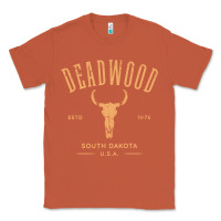 Copper deadwood south dakota usa vintage distressed style design long sleeve Classic Tee - StudioElite