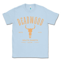 Dusty Blue deadwood south dakota usa vintage distressed style design long sleeve Classic Tee - StudioElite