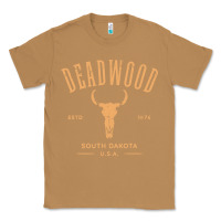 Toasted Coconut deadwood south dakota usa vintage distressed style design long sleeve Classic Tee - StudioElite