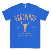 True Royal deadwood south dakota usa vintage distressed style design long sleeve Classic Tee - StudioElite