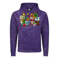 Cloud Purple spanish teacher coffee cups Vintage Hoodie - AdoDesignShop