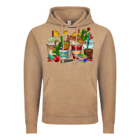 Vintage Coffee spanish teacher coffee cups Vintage Hoodie - AdoDesignShop