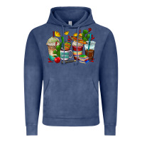 Vintage Denim spanish teacher coffee cups Vintage Hoodie - AdoDesignShop