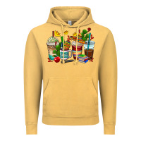 Vintage Mustard spanish teacher coffee cups Vintage Hoodie - AdoDesignShop