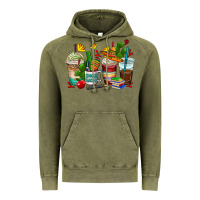 Vintage Olive spanish teacher coffee cups Vintage Hoodie - AdoDesignShop