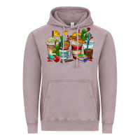 Vintage Zinc spanish teacher coffee cups Vintage Hoodie - AdoDesignShop